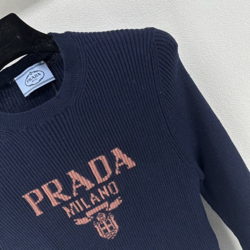 Replica Prada Sweater Long Sleeved For Women #1264339 $88.00 USD for Wholesale