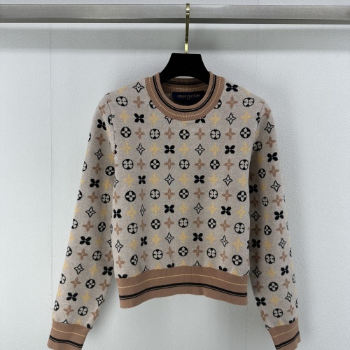 Louis Vuitton LV Sweaters Long Sleeved For Women #1264340 $98.00 USD, Wholesale Replica Louis Vuitton LV Sweaters