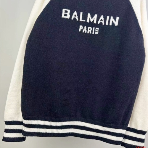 Replica Balmain Sweaters Long Sleeved For Unisex #1264341 $48.00 USD for Wholesale