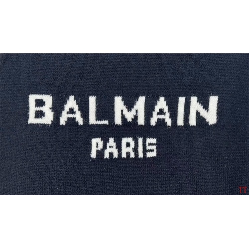 Replica Balmain Sweaters Long Sleeved For Unisex #1264341 $48.00 USD for Wholesale