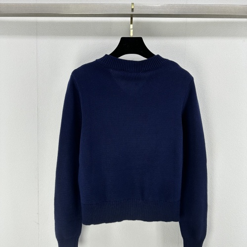 Replica MIU MIU Sweater Long Sleeved For Women #1264343 $85.00 USD for Wholesale