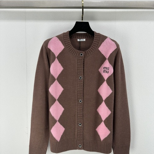 MIU MIU Sweater Long Sleeved For Women #1264344 $96.00 USD, Wholesale Replica MIU MIU Sweater