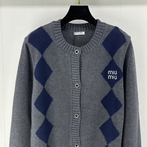 Replica MIU MIU Sweater Long Sleeved For Women #1264345 $96.00 USD for Wholesale