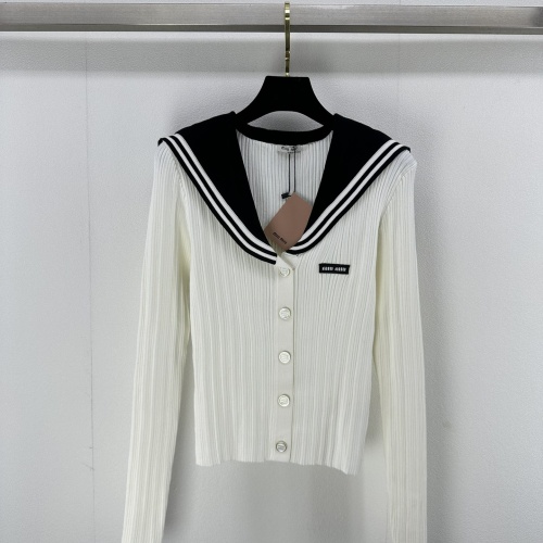 MIU MIU Sweater Long Sleeved For Women #1264351 $102.00 USD, Wholesale Replica MIU MIU Sweater