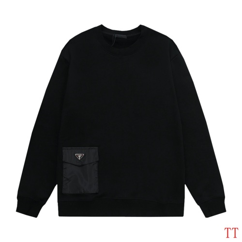 Prada Hoodies Long Sleeved For Unisex #1264356 $56.00 USD, Wholesale Replica Prada Hoodies