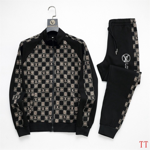 Louis Vuitton LV Tracksuits Long Sleeved For Men #1264361 $98.00 USD, Wholesale Replica Louis Vuitton LV Tracksuits