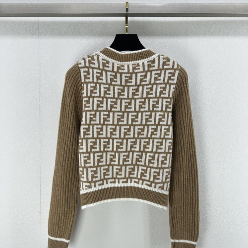 Replica Fendi Sweaters Long Sleeved For Women #1264363 $92.00 USD for Wholesale