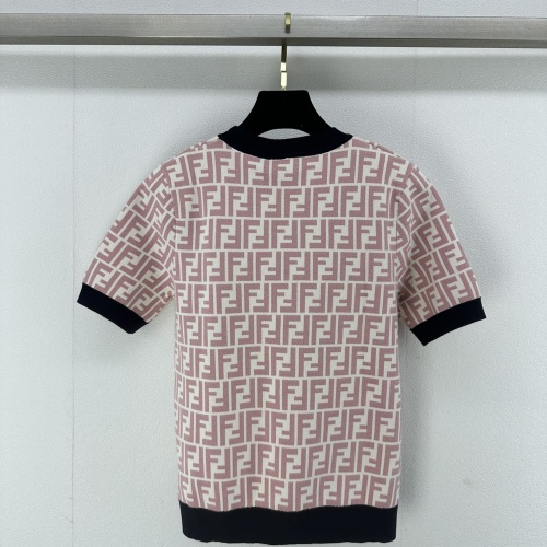 Replica Fendi Sweaters Short Sleeved For Women #1264369 $92.00 USD for Wholesale