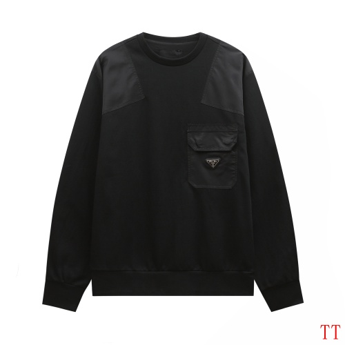 Prada Hoodies Long Sleeved For Unisex #1264375 $56.00 USD, Wholesale Replica Prada Hoodies