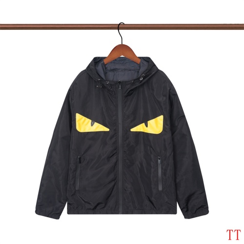 Fendi Jackets Long Sleeved For Men #1264391 $60.00 USD, Wholesale Replica Fendi Jackets