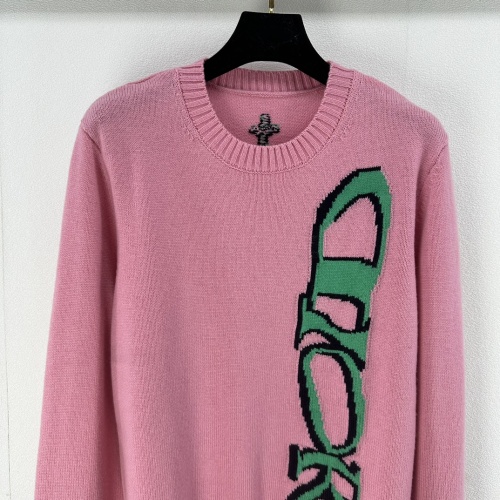 Replica Christian Dior Sweaters Long Sleeved For Women #1264400 $98.00 USD for Wholesale