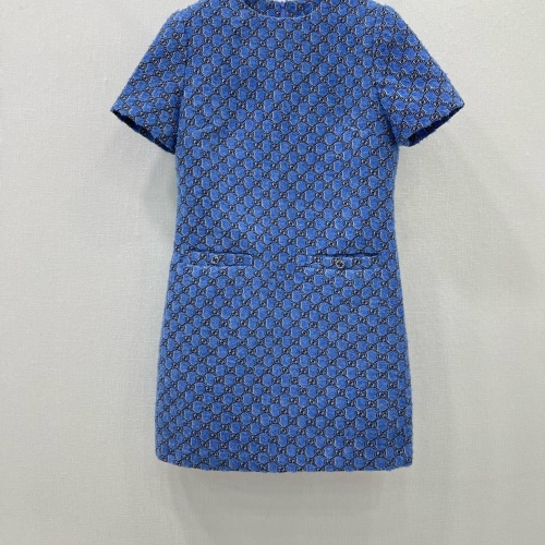 Gucci Dresses Short Sleeved For Women #1264423 $132.00 USD, Wholesale Replica Gucci Dresses