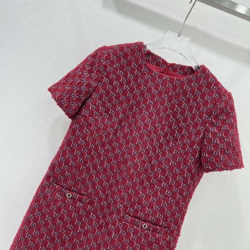 Replica Gucci Dresses Short Sleeved For Women #1264424 $132.00 USD for Wholesale