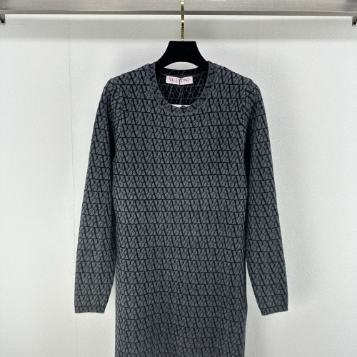 Valentino Dresses Long Sleeved For Women #1264427 $100.00 USD, Wholesale Replica Valentino Dresses