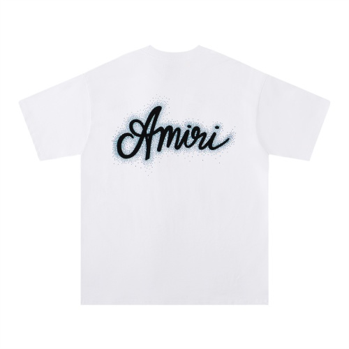 Replica Amiri T-Shirts Short Sleeved For Unisex #1264428 $34.00 USD for Wholesale