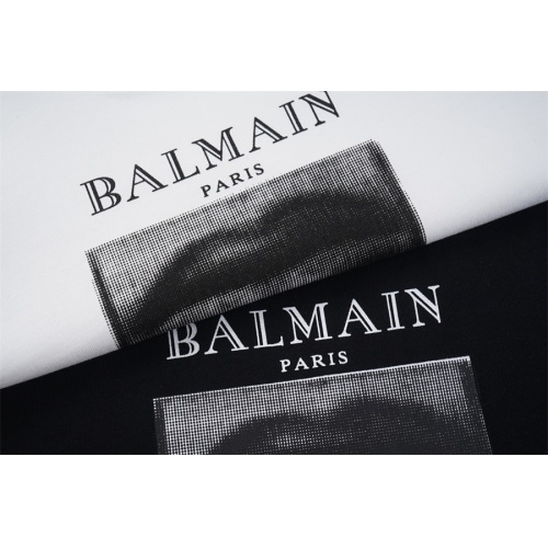 Replica Balmain T-Shirts Short Sleeved For Unisex #1264469 $34.00 USD for Wholesale