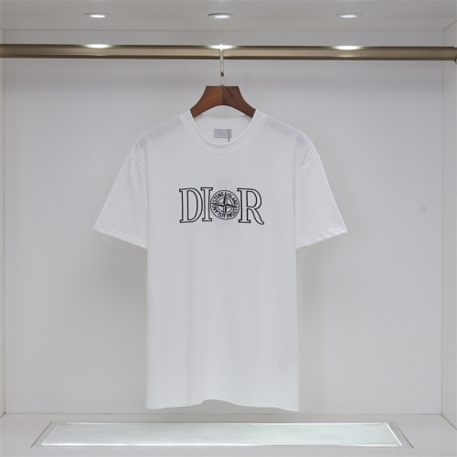 Christian Dior T-Shirts Short Sleeved For Unisex #1264485 $32.00 USD, Wholesale Replica Christian Dior T-Shirts