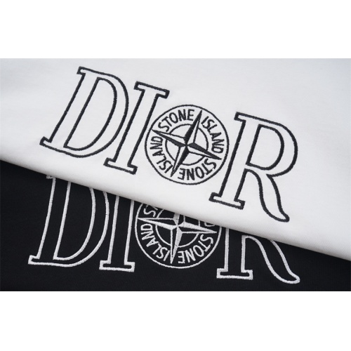 Replica Christian Dior T-Shirts Short Sleeved For Unisex #1264485 $32.00 USD for Wholesale