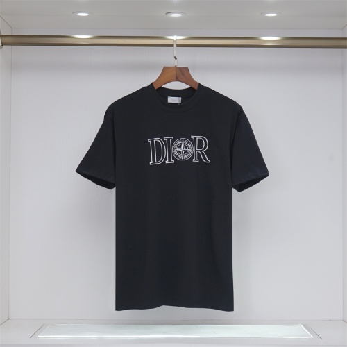 Christian Dior T-Shirts Short Sleeved For Unisex #1264486 $32.00 USD, Wholesale Replica Christian Dior T-Shirts