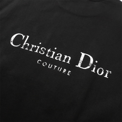 Replica Christian Dior Hoodies Long Sleeved For Unisex #1264566 $56.00 USD for Wholesale