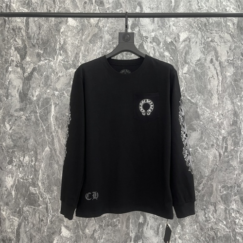 Chrome Hearts T-Shirts Long Sleeved For Unisex #1264593 $52.00 USD, Wholesale Replica Chrome Hearts T-Shirts