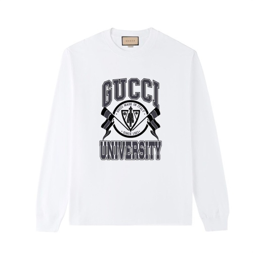 Gucci T-Shirts Long Sleeved For Unisex #1264597 $56.00 USD, Wholesale Replica Gucci T-Shirts