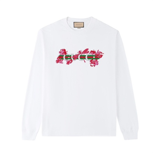 Gucci T-Shirts Long Sleeved For Unisex #1264599 $56.00 USD, Wholesale Replica Gucci T-Shirts