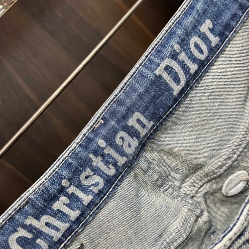 Replica Christian Dior Jeans For Men #1264627 $88.00 USD for Wholesale