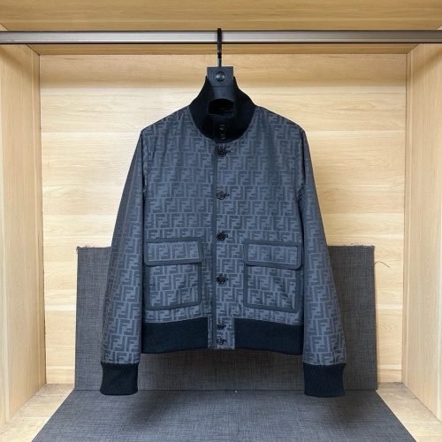 Fendi Jackets Long Sleeved For Men #1264631 $140.00 USD, Wholesale Replica Fendi Jackets