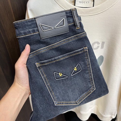 Fendi Jeans For Men #1264635 $88.00 USD, Wholesale Replica Fendi Jeans