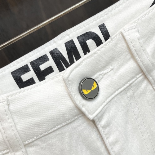 Replica Fendi Jeans For Men #1264636 $88.00 USD for Wholesale