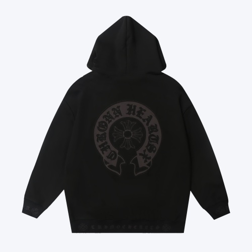 Replica Chrome Hearts Hoodies Long Sleeved For Unisex #1264637 $98.00 USD for Wholesale