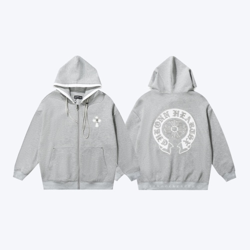 Chrome Hearts Hoodies Long Sleeved For Unisex #1264638 $98.00 USD, Wholesale Replica Chrome Hearts Hoodies