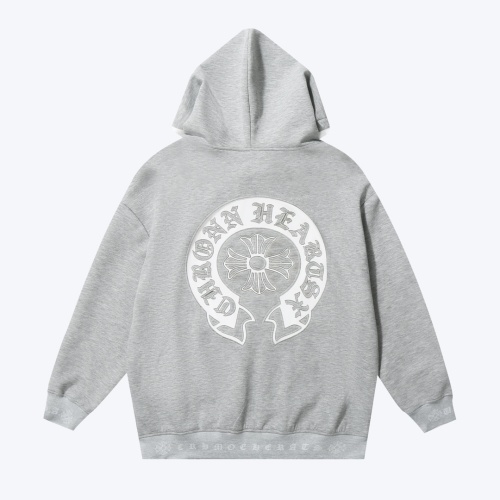 Replica Chrome Hearts Hoodies Long Sleeved For Unisex #1264638 $98.00 USD for Wholesale