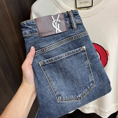 Yves Saint Laurent YSL Jeans For Men #1264639 $88.00 USD, Wholesale Replica Yves Saint Laurent YSL Jeans