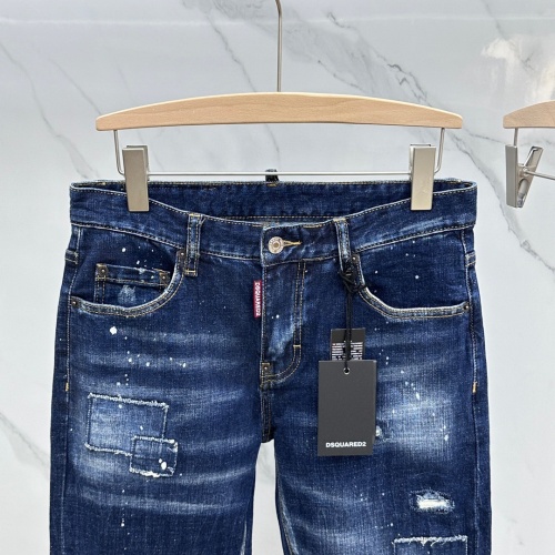 Replica Dsquared Jeans For Men #1264689 $60.00 USD for Wholesale