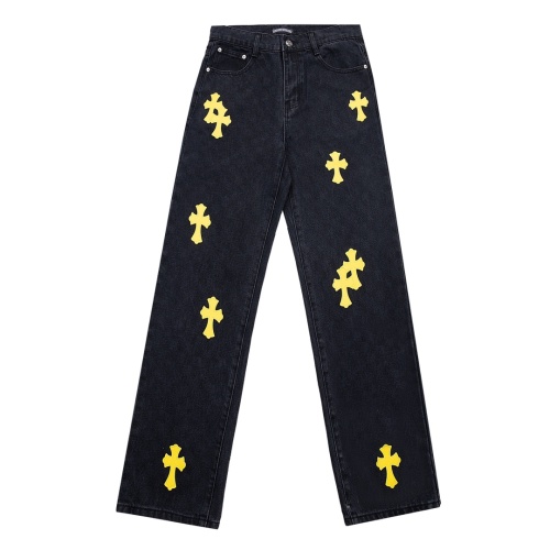 Chrome Hearts Jeans For Men #1264699 $56.00 USD, Wholesale Replica Chrome Hearts Jeans