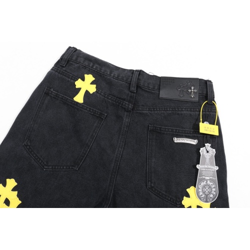 Replica Chrome Hearts Jeans For Men #1264699 $56.00 USD for Wholesale