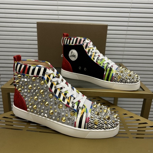 Christian Louboutin High Top Shoes For Women #1264702 $100.00 USD, Wholesale Replica Christian Louboutin High Top Shoes