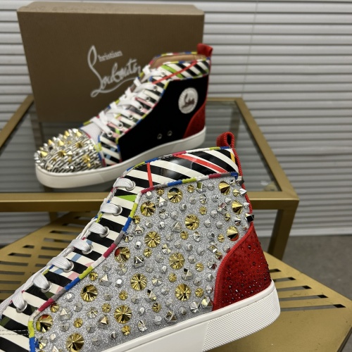 Replica Christian Louboutin High Top Shoes For Men #1264703 $100.00 USD for Wholesale