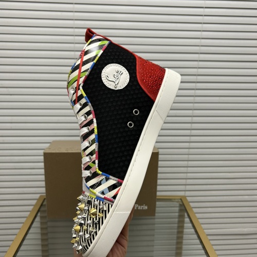 Replica Christian Louboutin High Top Shoes For Men #1264703 $100.00 USD for Wholesale