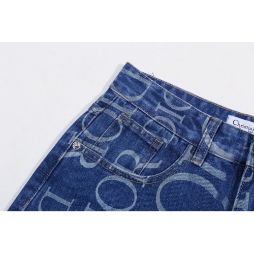 Replica Christian Dior Jeans For Men #1264704 $52.00 USD for Wholesale