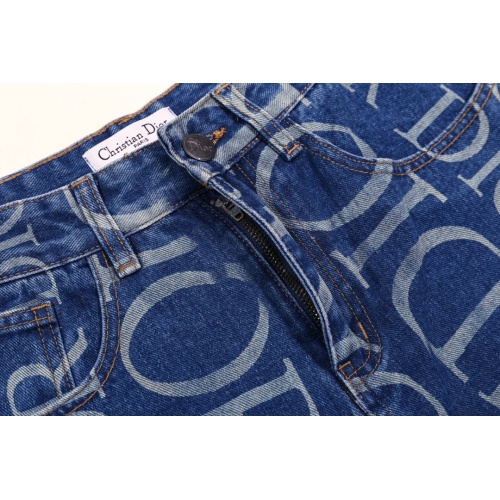 Replica Christian Dior Jeans For Men #1264704 $52.00 USD for Wholesale