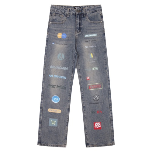 Balenciaga Jeans For Men #1264706 $52.00 USD, Wholesale Replica Balenciaga Jeans