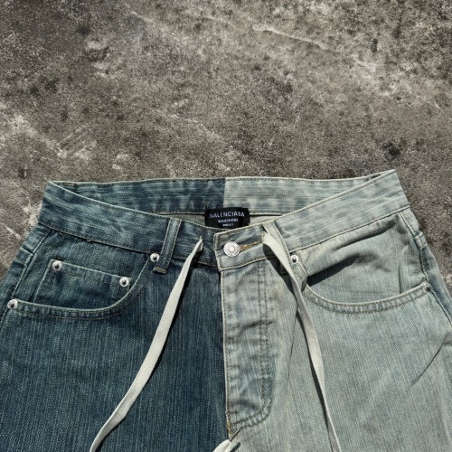 Replica Balenciaga Jeans For Men #1264711 $56.00 USD for Wholesale