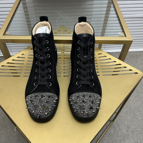 Replica Christian Louboutin High Top Shoes For Women #1264713 $96.00 USD for Wholesale