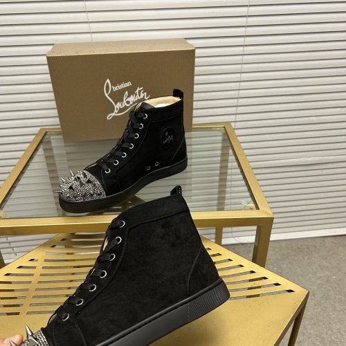 Replica Christian Louboutin High Top Shoes For Women #1264713 $96.00 USD for Wholesale