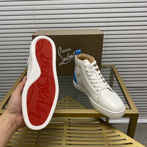 Replica Christian Louboutin High Top Shoes For Men #1264718 $92.00 USD for Wholesale