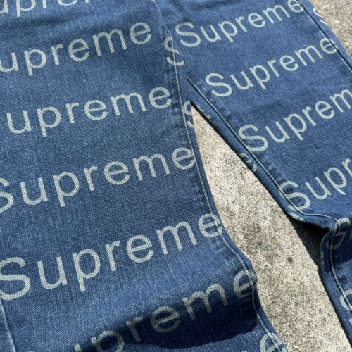 Replica Supreme Jeans For Men #1264731 $52.00 USD for Wholesale