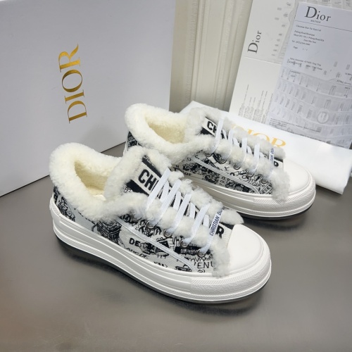 Christian Dior Casual Shoes For Women #1264734 $105.00 USD, Wholesale Replica Christian Dior Casual Shoes